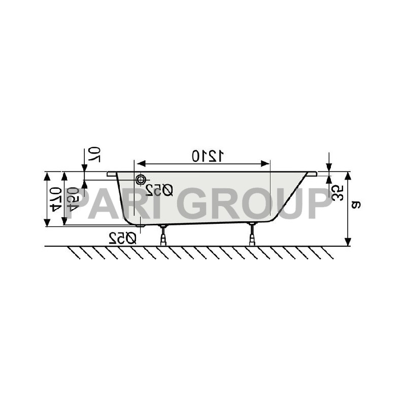  () DUSCHOLUX, Piccolo 168, 1650750450 , ,  