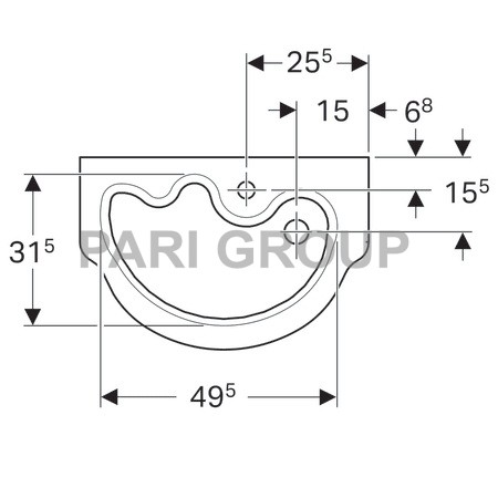   Geberit Bambini 600400 ,  , 