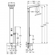   HANSA SMARTSHOWER,    , 1 ,  CUBE,   (58610900)