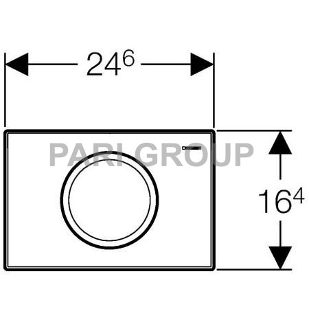   GEBERIT Delta 11,    UP172/UP182, 