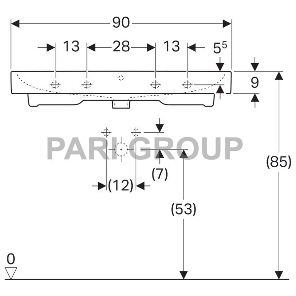  Geberit iCon, 900x485 ,     , ,  (124090000)