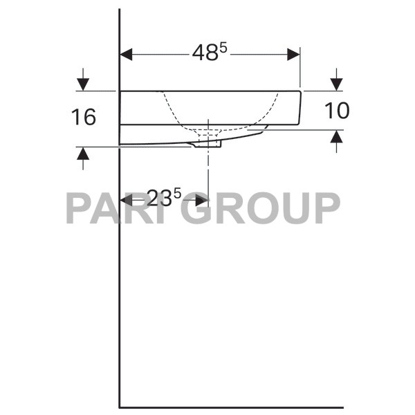  Geberit iCon, 900x485 ,     , ,  (124090000)