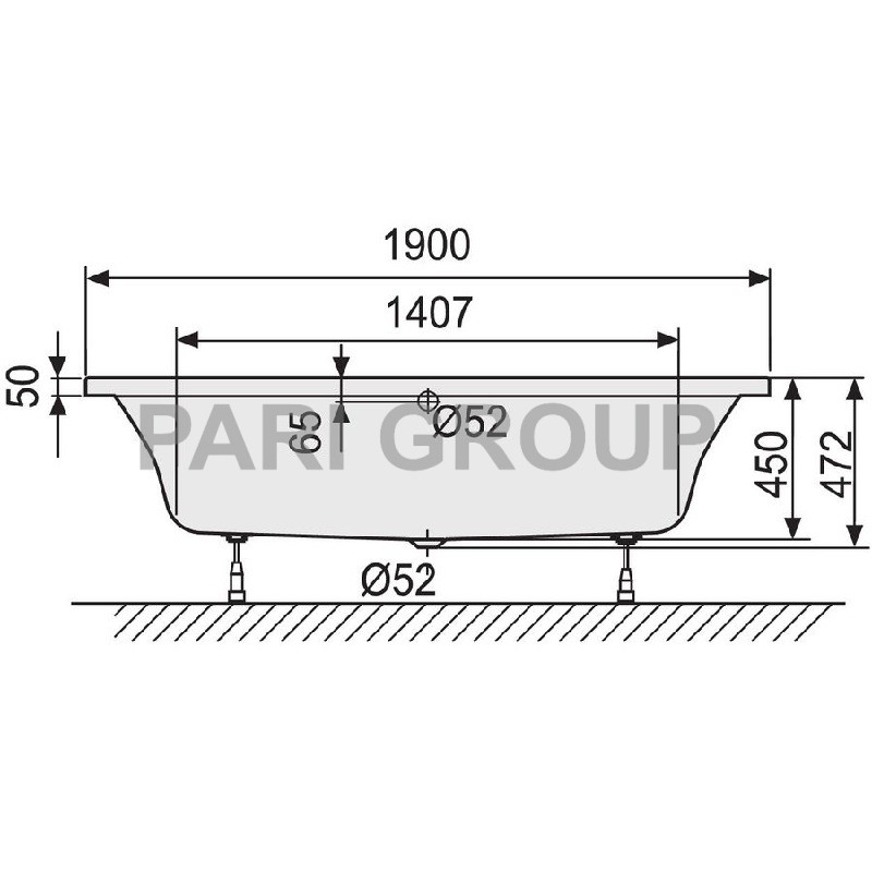  DUSCHOLUX Prime-line 263, , 1900800450 , ,  