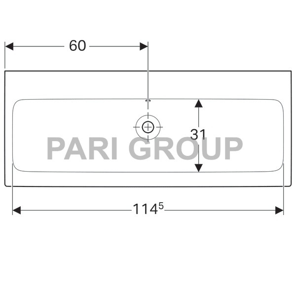  Geberit iCon, 1200x485 ,  2   ,  (124020000)