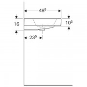  Geberit iCon, 1200x485 ,  2   ,  (124020000)