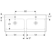  Geberit iCon, 1200x485 ,  2 ,  2   ,  (124120000)