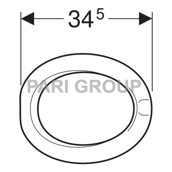  Geberit Bambini,   ,  (RAL 7038)