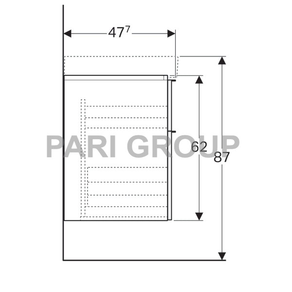    Geberit iCon,  2 , 740620477 ,  ,    (840375000)