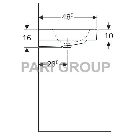  Geberit iCon,     , , 750485 ,   (124075000)