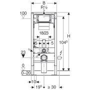  GEBERIT, Duofix UP320,   ,  , 1120   Sigma