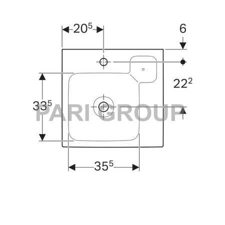  Geberit iCon,    ,     , 500485  (124050000)