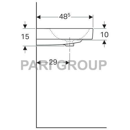  Geberit iCon,    ,     , 500485  (124050000)