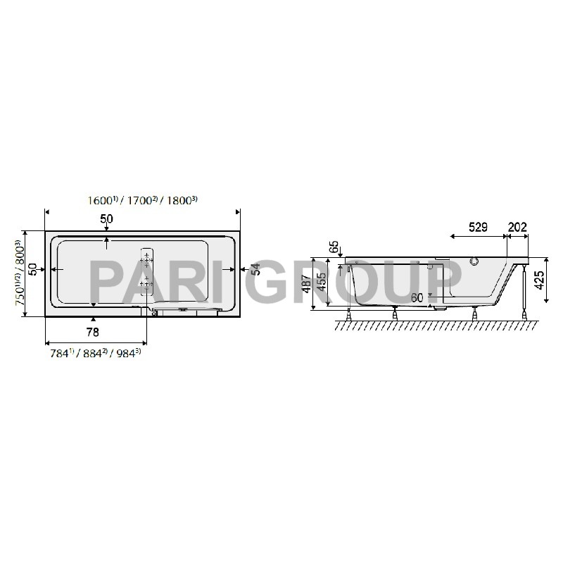     DUSCHOLUX STEP-IN PURE,   ,    ,  1700750  , ,  