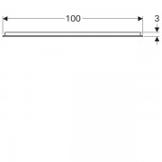    Geberit myDay,   ,  ,   25W/4000K (+- 200K), 3024lm, 230 V, 50 Hz, IP44,   2,  , , 100070030 , (824300000)