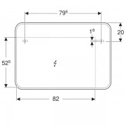    Geberit myDay,   ,  ,   25W/4000K (+- 200K), 3024lm, 230 V, 50 Hz, IP44,   2,  , , 100070030 , (824300000)