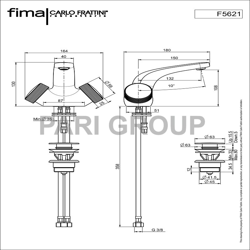    FIMA TEXTURE COLLECTION,   , V collection,     350 ,   click-clack 1" 1/4  ,  132 ,  130 , 