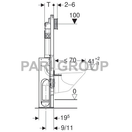  GEBERIT, Duofix UP320   ,    