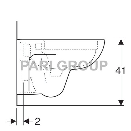  Geberit Renova, ,   Rimfree, 4.5/6 ., 540 , 