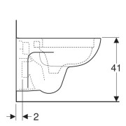  Geberit Renova, ,   Rimfree, 4.5/6 ., 540 , 