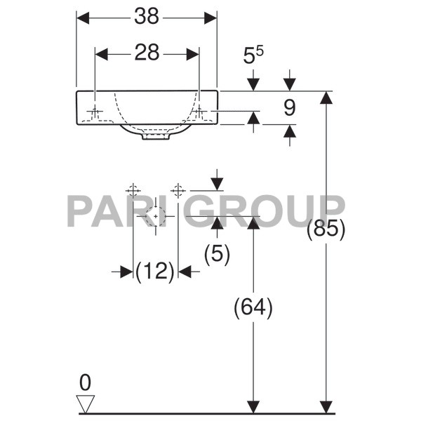    Geberit iCon xs,     , 380280 , 