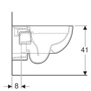   Geberit RENOVA,   RIMFREE, 530360 , 