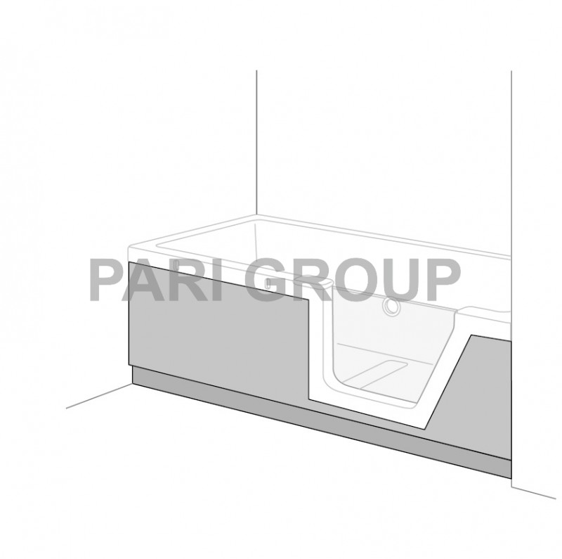   DUSCHOLUX STEP-IN PURE,     , 1800800 , Cappucino