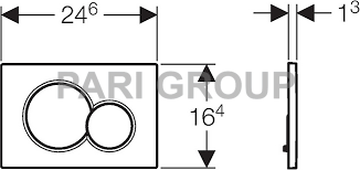   Geberit Sigma 01,  