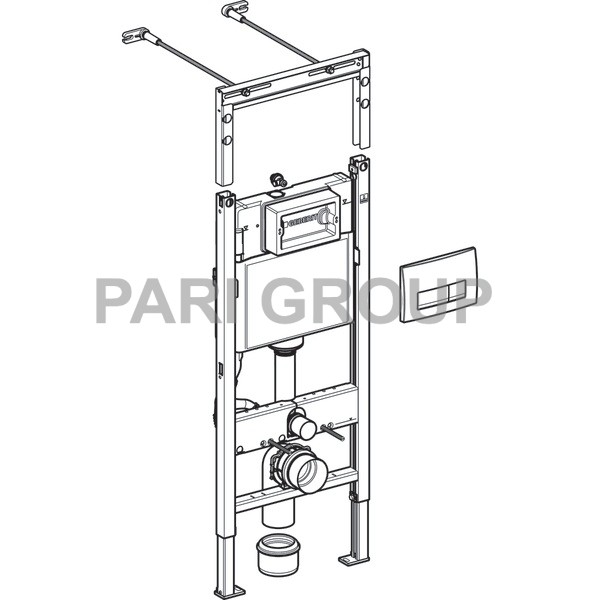   Geberit Duofix,   , h 1120,  Delta51 ,  , 