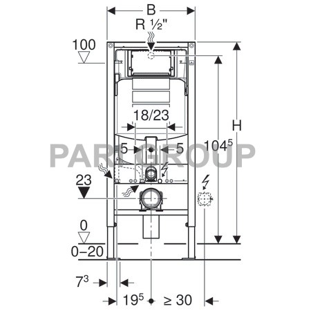  GEBERIT Duofix,  , 1120 ,       , 4/2 