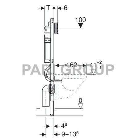  GEBERIT Duofix,  , 1120 ,       , 4/2 