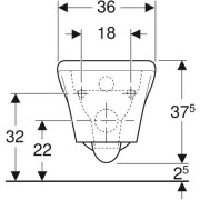  Geberit My Day , Rimfree,   KeraTect, 540360 , 4,5/6 , 