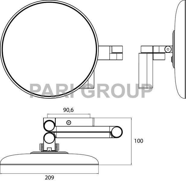   Emco,  ,  , 5-  , D= 209 , LED ,       (, ), 