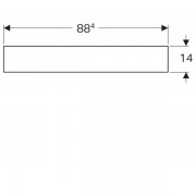  Geberit Citterio     ,     ,  LED 12 V/29,5,  :  , Lumen 2816 (lm), 230 V, 50 Hz, IP44,   2, 884584140,  