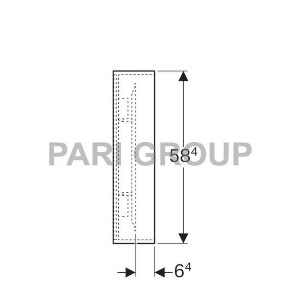  Geberit Citterio     ,     ,  LED 12 V/29,5,  :  , Lumen 2816 (lm), 230 V, 50 Hz, IP44,   2, 884584140,  