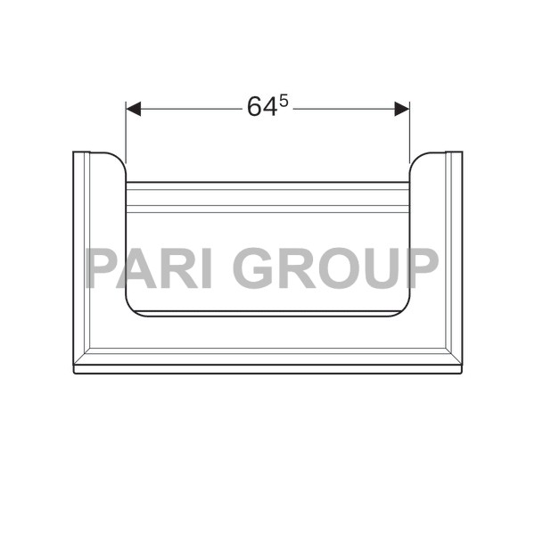    Geberit citterio, 1  ,  - , 884554504 ,  , 