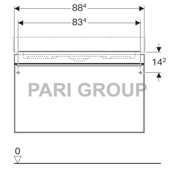    Geberit citterio, 1  ,  - , 884554504 ,  , 