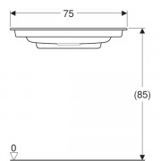  Geberit ONE, 7540 ,    ,  , Kera Tect,   , 