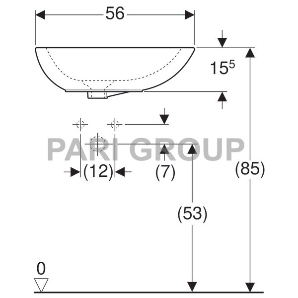   Geberit Citterio:  56,  40,    ,  , ,     KeraTect