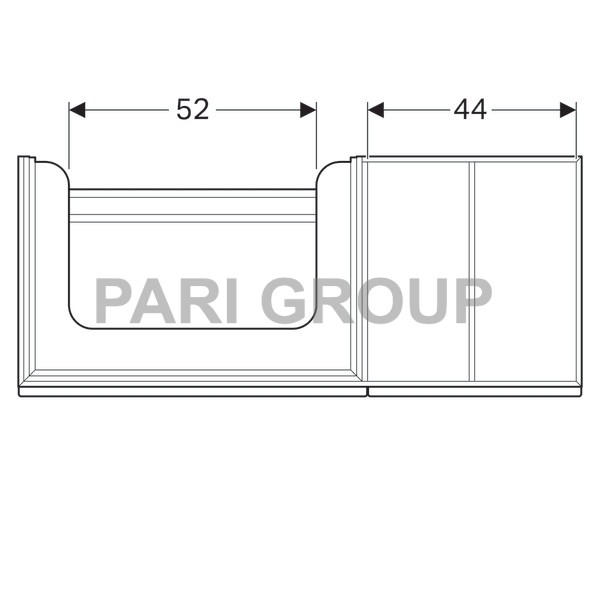    Geberit Citterio,      :  118.4,  55.4,  50.4,  -   ,  -   