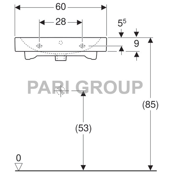  Geberit iCon:  60,  48.5,    ,   , 