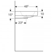  Geberit iCon:  60,  48.5,    ,   , 