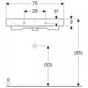  Geberit iCon:  75,  48.5,    ,   , 