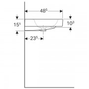  Geberit iCon:  75,  48.5,    ,   , 