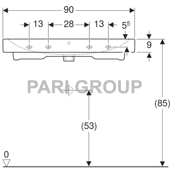  Geberit iCon:  90,  48.5,    ,   , 