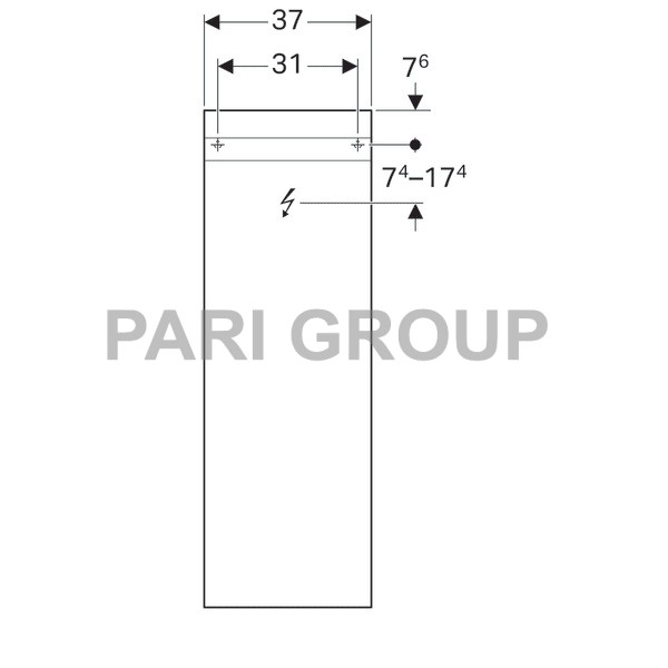    Geberit iCon:  37,  110