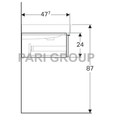     Geberit iCon,    :  119,  24,  47.7,   ,  ,  