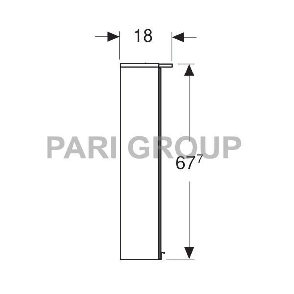   Geberit Option Basic  ,  :  60,  67.5,  14,  -CEE 7/16,      ,  -  