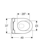  Geberit Renova Compact Rimfree , ,  ,  49 ,        , 