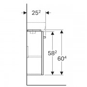    Geberit Renova Compact,   ,   :  34.8,  60.4,  25.2, - /  , -,   