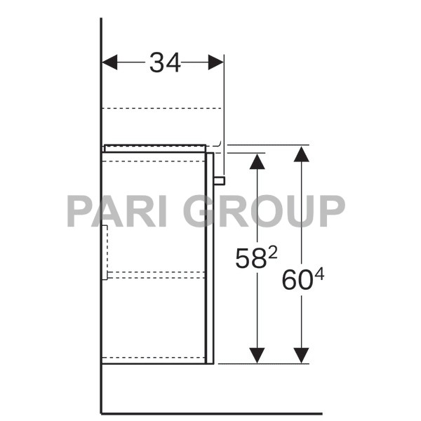    Geberit Renova Compact,   ,  , ,  40,  60.4,  34,  -   ,  -   